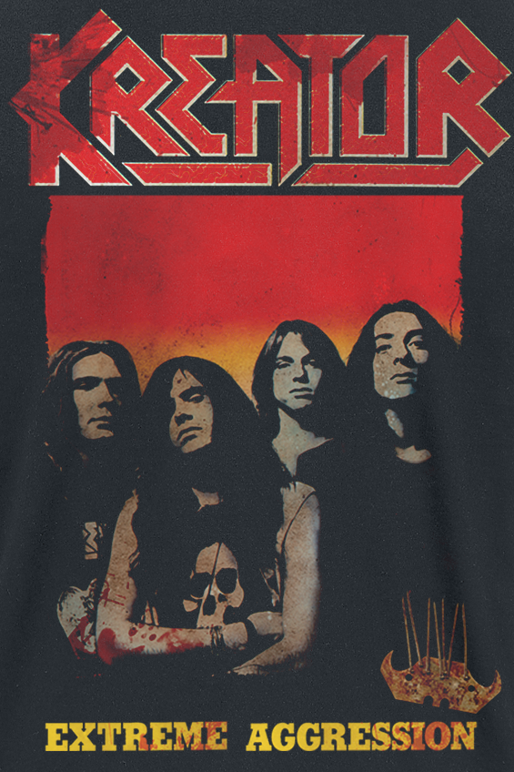 T-Shirt Manches courtes  de Kreator - Extreme aggression - S à XXL - pour Homme - noir - Kreator - View 2