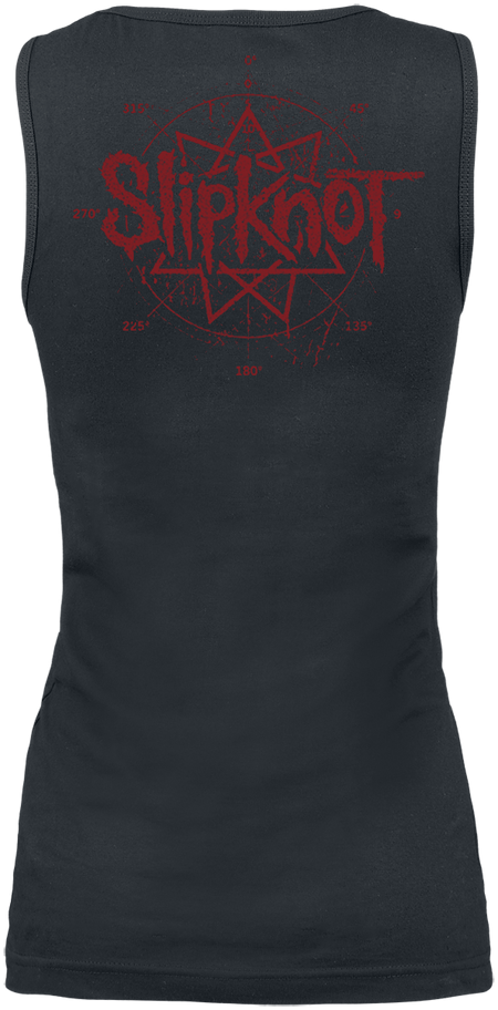 Top  de Slipknot - Star Symbol - S à XXL - pour Femme - noir - Slipknot - View 2