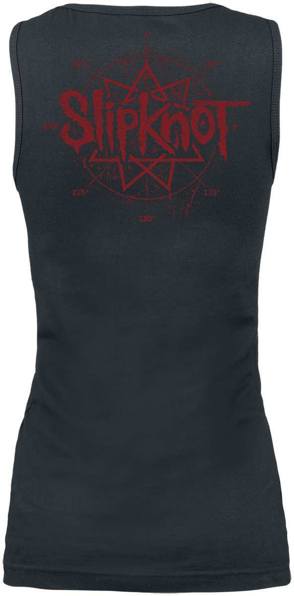 Top  de Slipknot - Star Symbol - S à XXL - pour Femme - noir - Slipknot - View 2