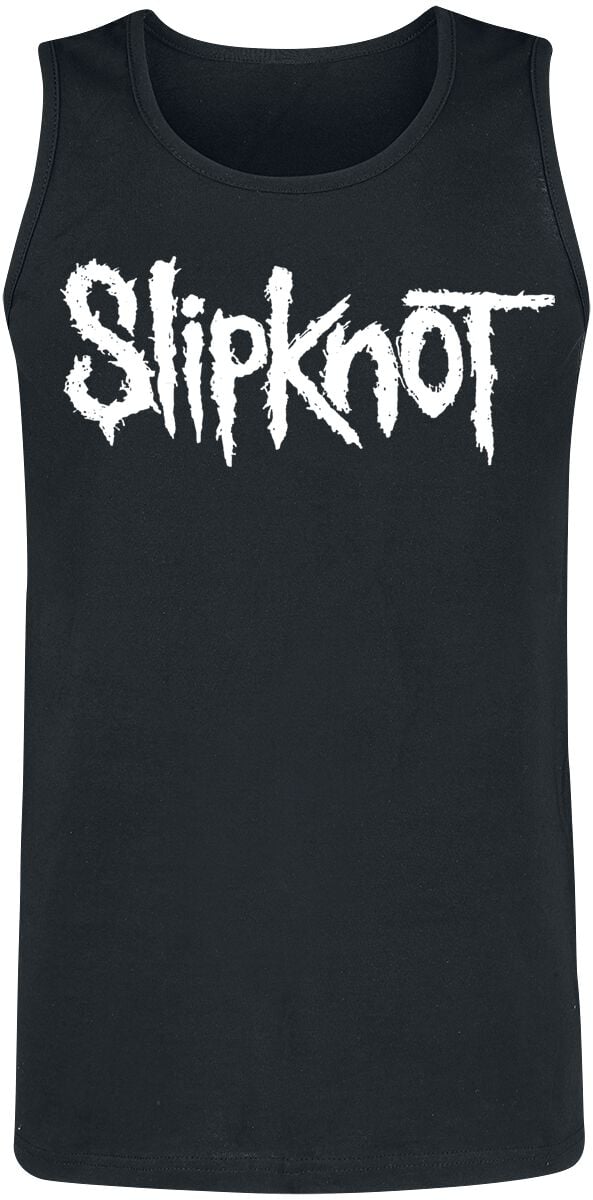 Débardeur  de Slipknot - White Logo - S à XL - pour Homme - noir - Slipknot