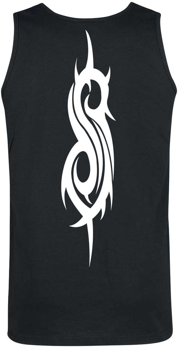 Débardeur  de Slipknot - White Logo - S à XL - pour Homme - noir - Slipknot - View 2