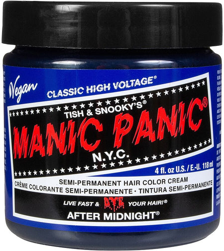 Teinture pour cheveux Fun de Manic Panic - After Midnight Blue - Classique - pour Unisexe - bleu - Manic Panic