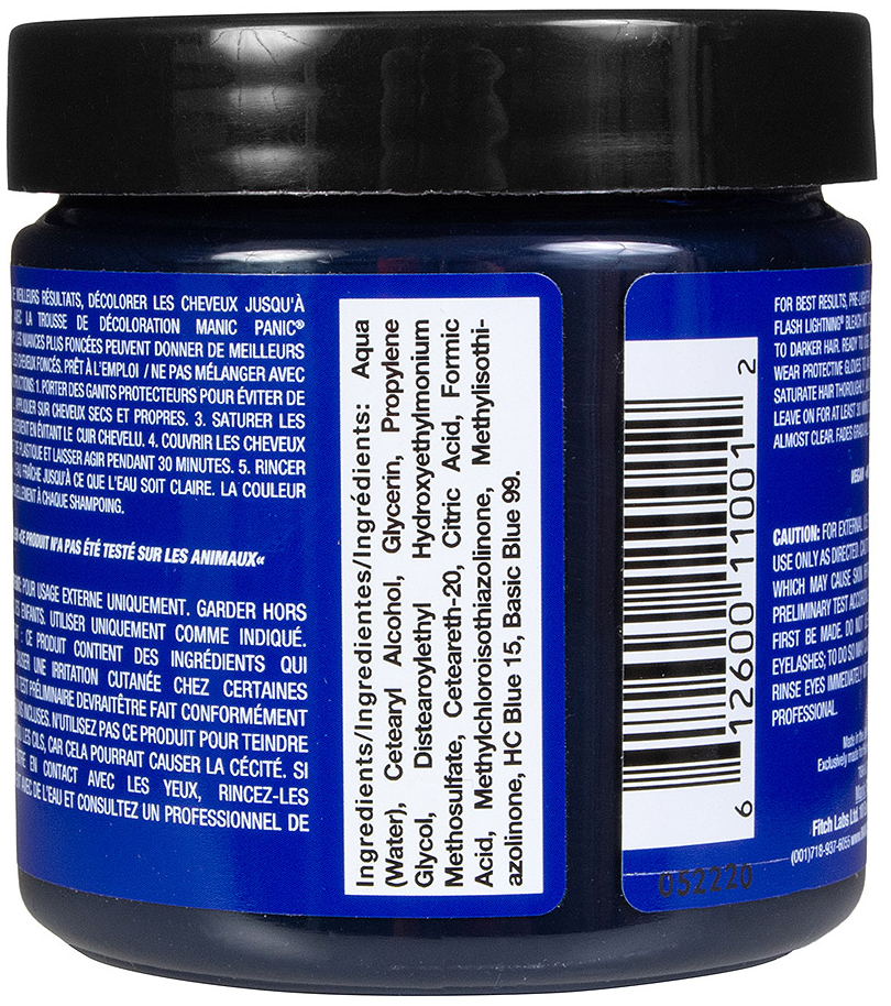 Teinture pour cheveux Fun de Manic Panic - After Midnight Blue - Classique - pour Unisexe - bleu - Manic Panic - View 2