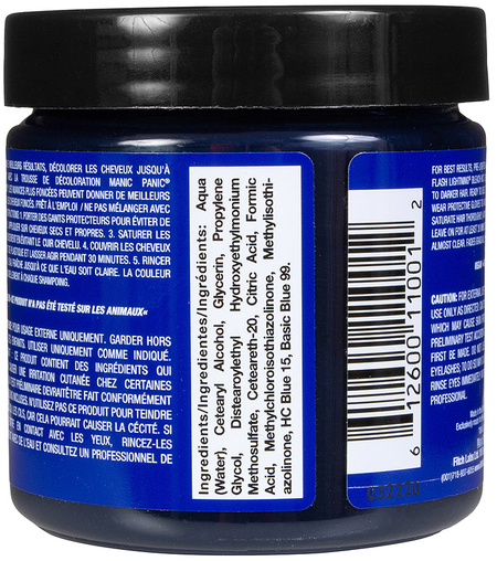 Teinture pour cheveux Fun de Manic Panic - After Midnight Blue - Classique - pour Unisexe - bleu - Manic Panic - View 2