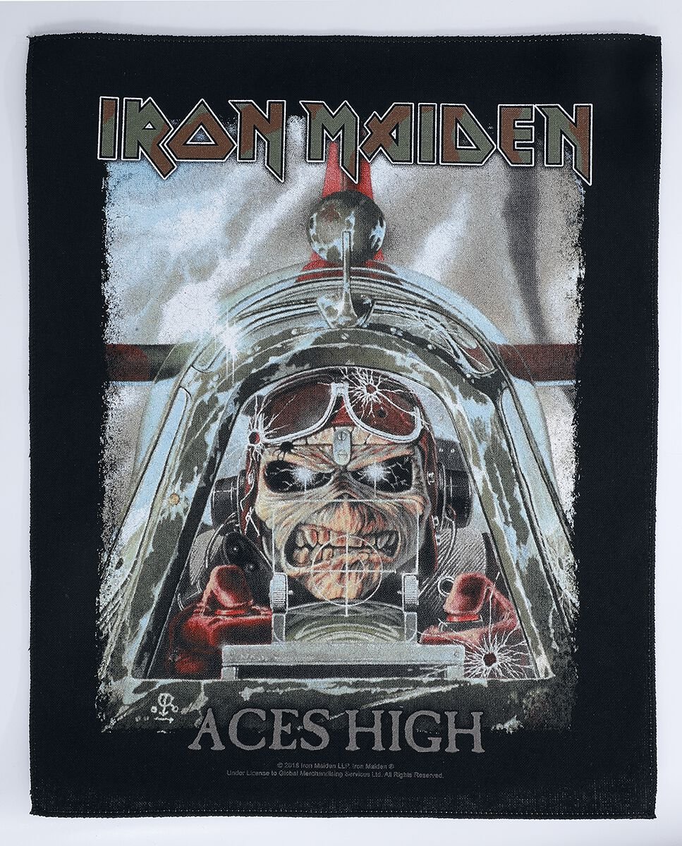 Dossard  de Iron Maiden - Aces High - pour Unisexe - multicolore - Iron Maiden