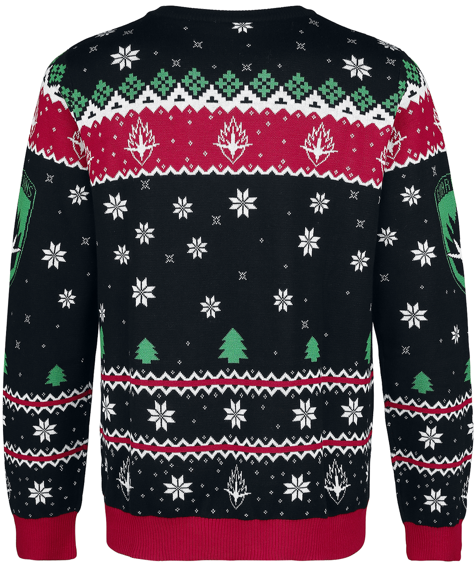 Pull de Noël Disney de Les Gardiens De La Galaxie - Groot - S à 3XL - pour Homme - multicolore - Les Gardiens De La Galaxie - View 2