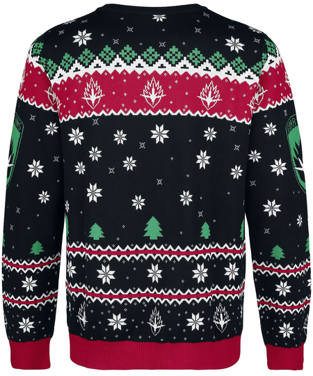 Pull de Noël Disney de Les Gardiens De La Galaxie - Groot - S à 3XL - pour Homme - multicolore - Les Gardiens De La Galaxie - View 2