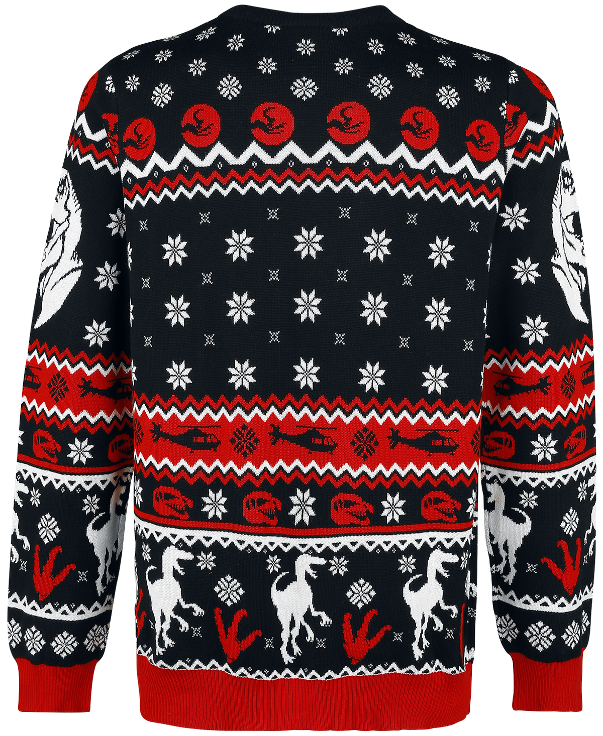 Pull de Noël  de Jurassic Park - Logo - S à XXL - pour Homme - multicolore - Jurassic Park - View 2