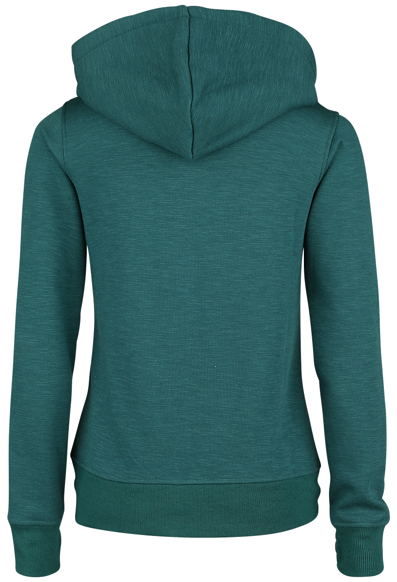 Sweat-shirt zippé à capuche  de RED by EMP - Freaking Out Loud - S à L - pour Femme - vert - RED by EMP - View 2