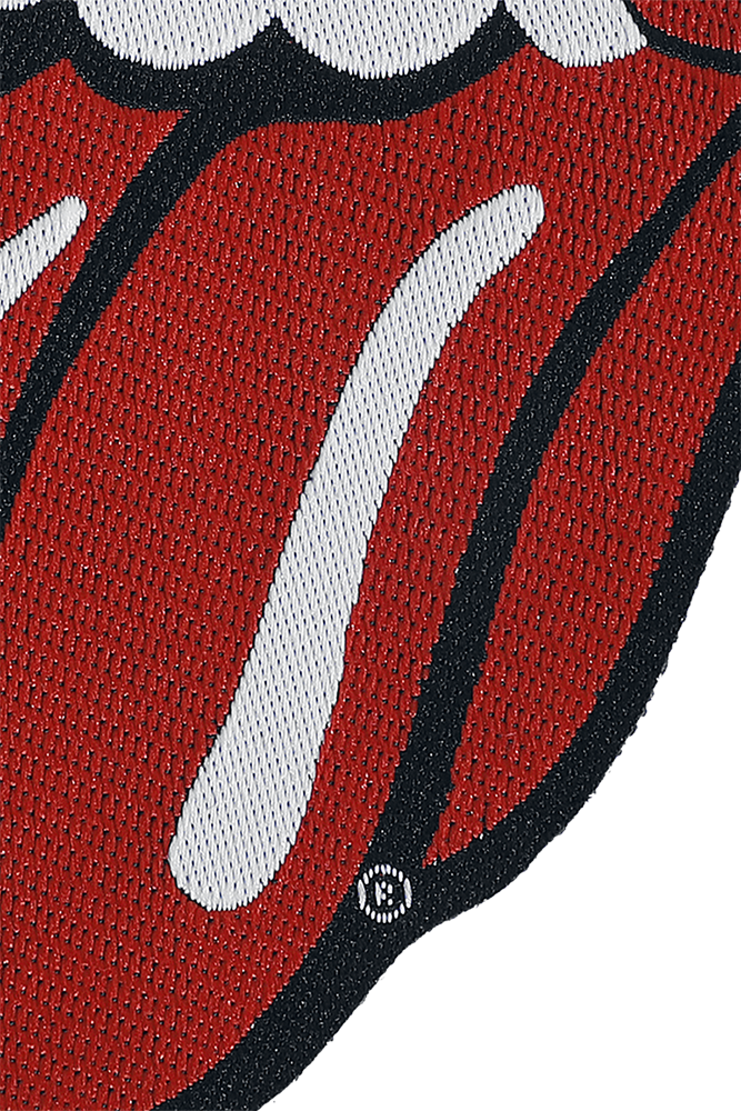 Patch  de The Rolling Stones - Tongue Cut Out - pour Unisexe - rouge/noir/blanc - The Rolling Stones - View 2