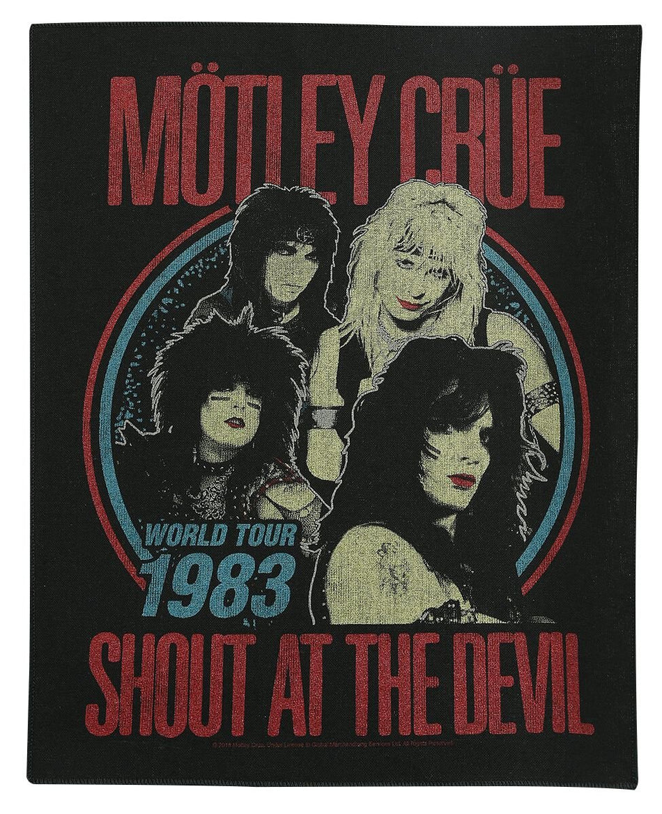 Dossard  de Mötley Crüe - Shout At The Devil - pour Unisexe - multicolore - Mötley Crüe
