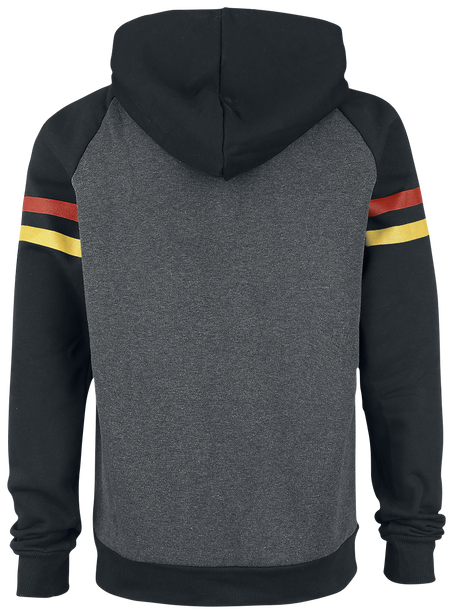 Sweat-shirt à capuche  de Star Wars - 77 - S à 3XL - pour Homme - gris foncé chiné/noir - Star Wars - View 2