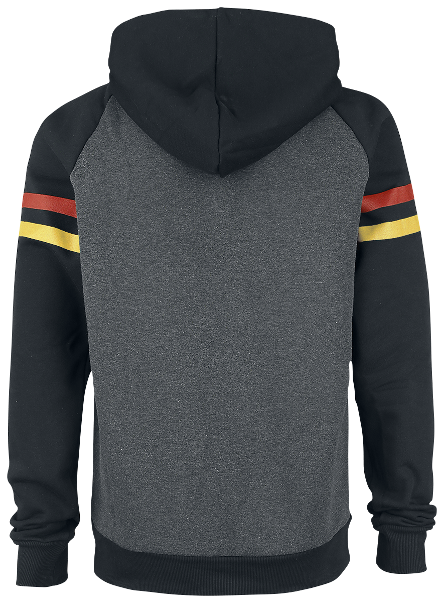 Sweat-shirt à capuche  de Star Wars - 77 - S à 3XL - pour Homme - gris foncé chiné/noir - Star Wars - View 2