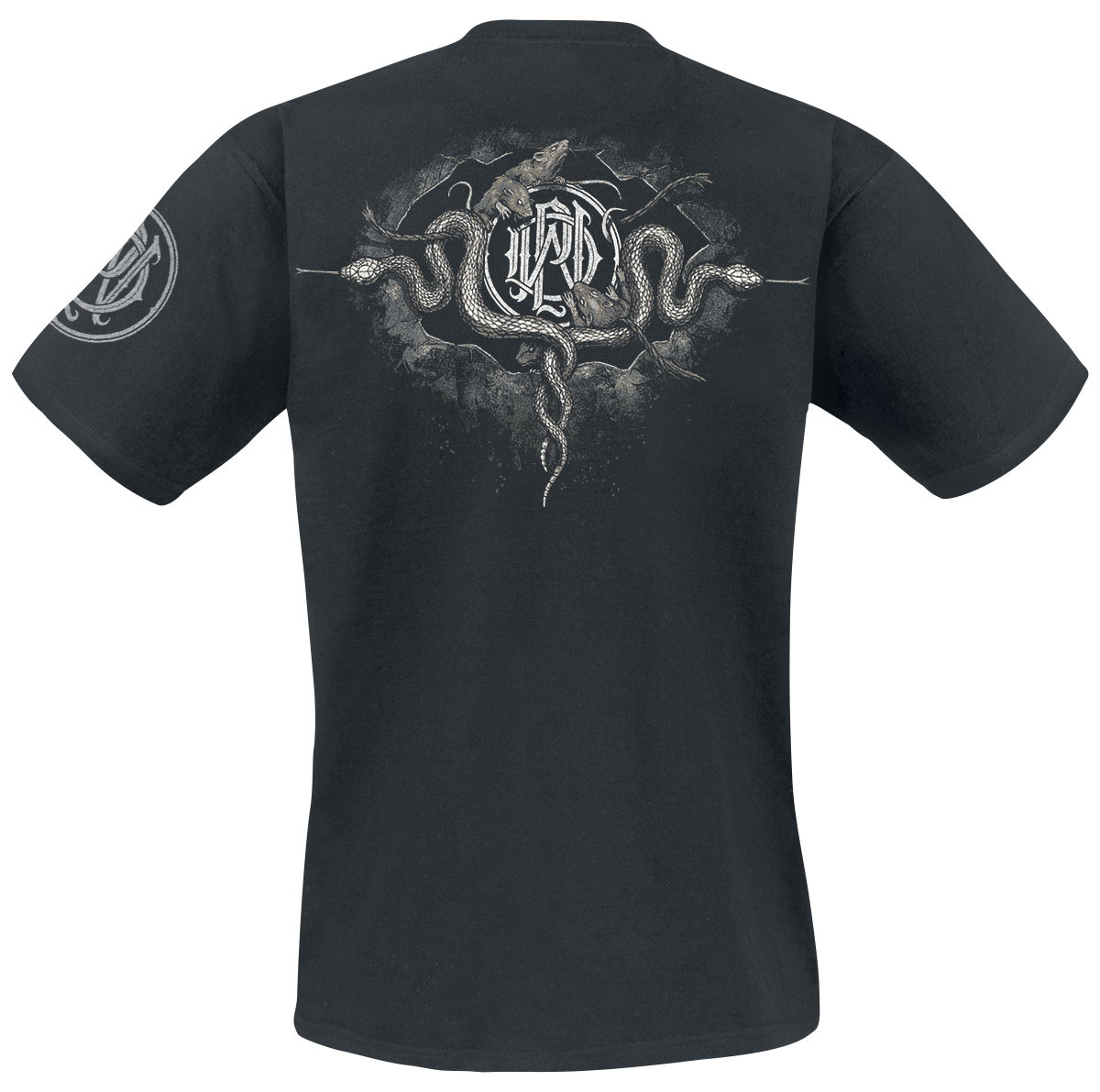T-Shirt Manches courtes  de Parkway Drive - Crushed Skull - S à 4XL - pour Homme - noir - Parkway Drive - View 2
