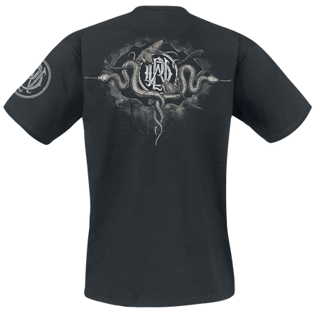 T-Shirt Manches courtes  de Parkway Drive - Crushed Skull - S à 4XL - pour Homme - noir - Parkway Drive - View 2