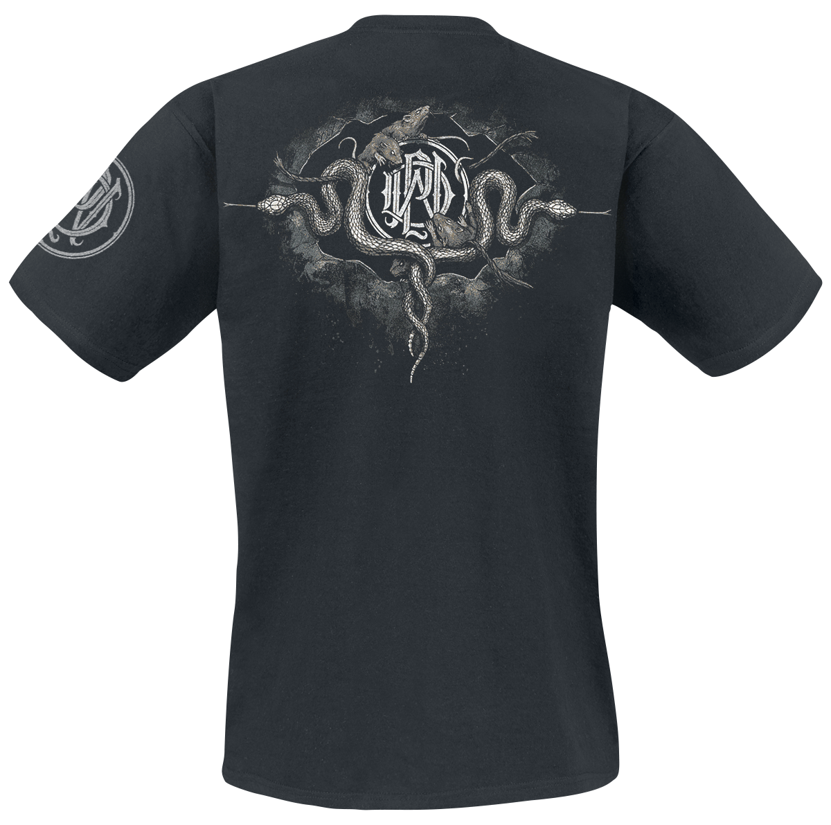 T-Shirt Manches courtes  de Parkway Drive - Crushed Skull - S à 4XL - pour Homme - noir - Parkway Drive - View 2