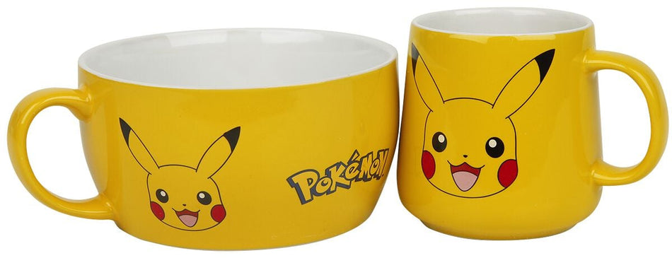 Lot de Mugs Gaming de Pokémon - Pikachu - pour Unisexe - jaune - Pokémon
