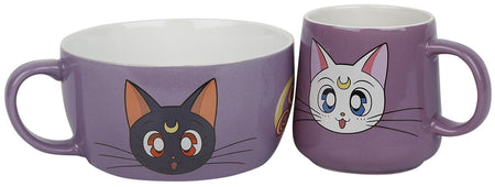 Lot de Mugs  de Sailor Moon - Luna & Artemis - pour Unisexe - multicolore - Sailor Moon