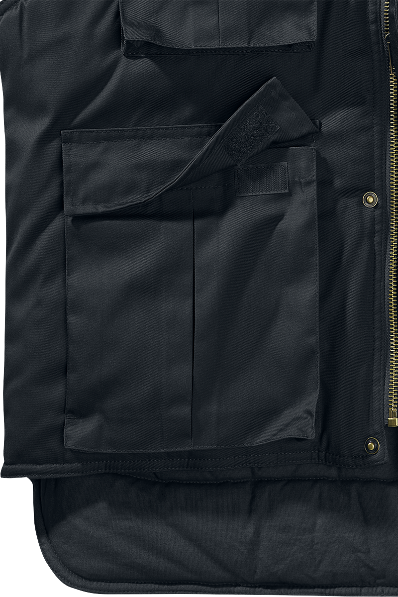 Veste Sans Manches  de Brandit - Veste Ranger - S à 4XL - pour Homme - noir - Brandit - View 2