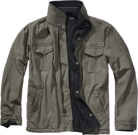 Veste mi-saison  de Brandit - Twister - S à 5XL - pour Homme - noir/olive - Brandit - View 2