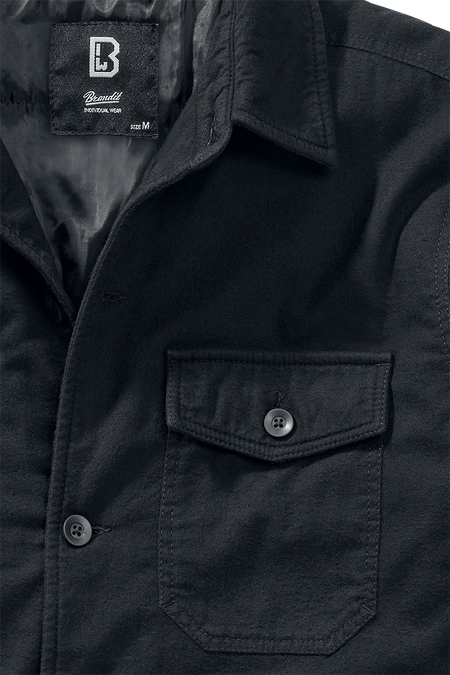 Veste mi-saison  de Brandit - Veste Bûcheron - S à XXL - pour Homme - noir - Brandit - View 2