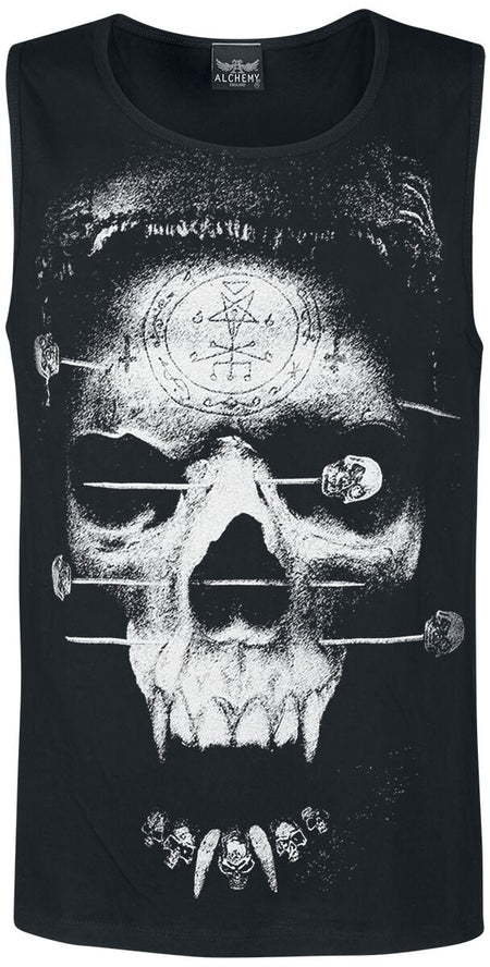 Débardeur Gothic de Alchemy England - Death Fetish - S à 4XL - pour Homme - noir - Alchemy England