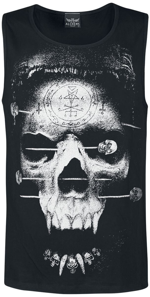 Débardeur Gothic de Alchemy England - Death Fetish - S à 4XL - pour Homme - noir - Alchemy England