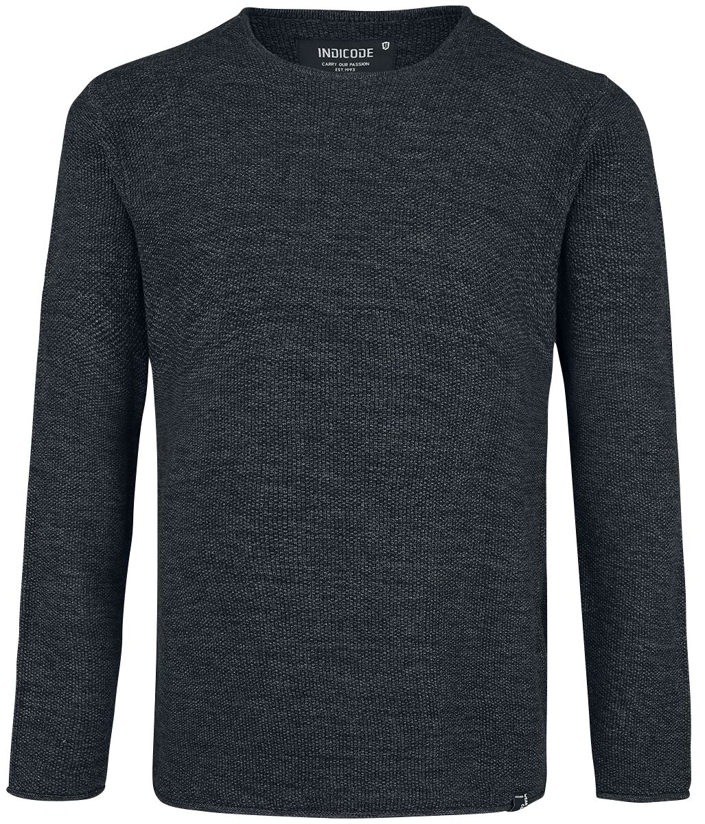 Sweat-shirt  de Indicode - Kristian - S à XXL - pour Homme - noir - Indicode