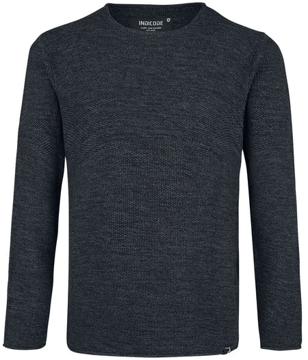 Sweat-shirt  de Indicode - Kristian - S à XXL - pour Homme - noir - Indicode