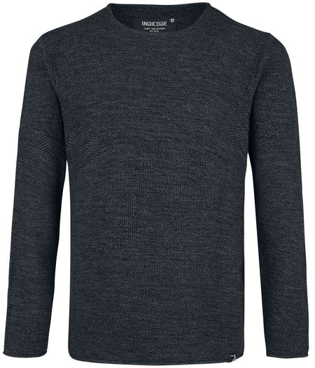 Sweat-shirt  de Indicode - Kristian - S à XXL - pour Homme - noir - Indicode