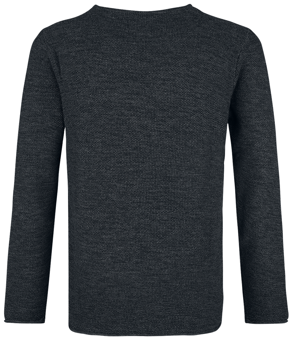 Sweat-shirt  de Indicode - Kristian - S à XXL - pour Homme - noir - Indicode - View 2