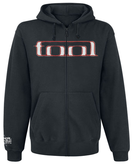 Sweat-shirt zippé à capuche  de Tool - Grid Skull - S à XXL - pour Homme - noir - Tool