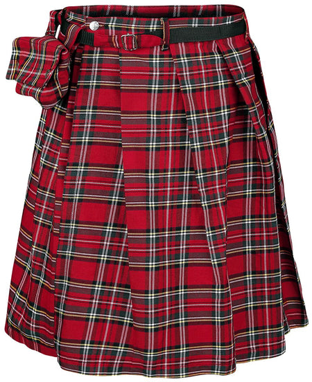 Jupe mi-longue Gothic de Banned Alternative - Kilt Fear Is Over - S à 3XL-4XL - pour Homme - rouge - Banned Alternative