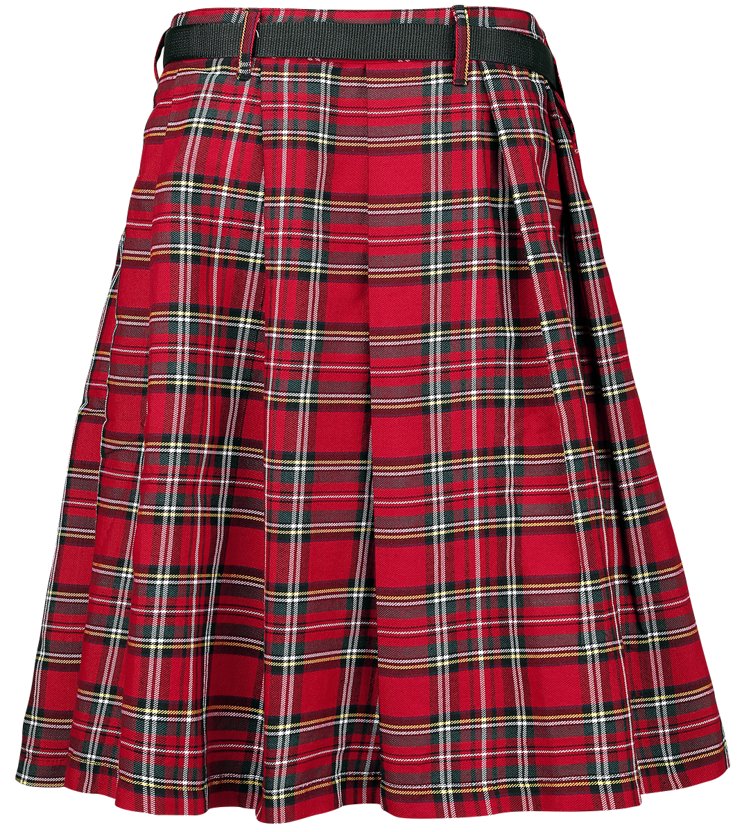 Jupe mi-longue Gothic de Banned Alternative - Kilt Fear Is Over - S à 3XL-4XL - pour Homme - rouge - Banned Alternative - View 2