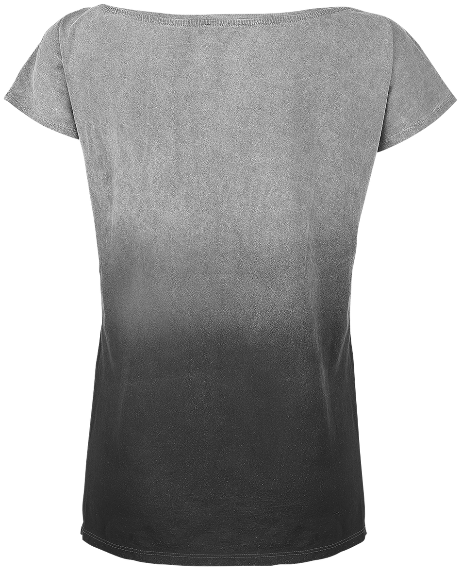 T-Shirt Manches courtes  de Alchemy England - Nine Lives Vintage - S à 4XL - pour Femme - gris - Alchemy England - View 2