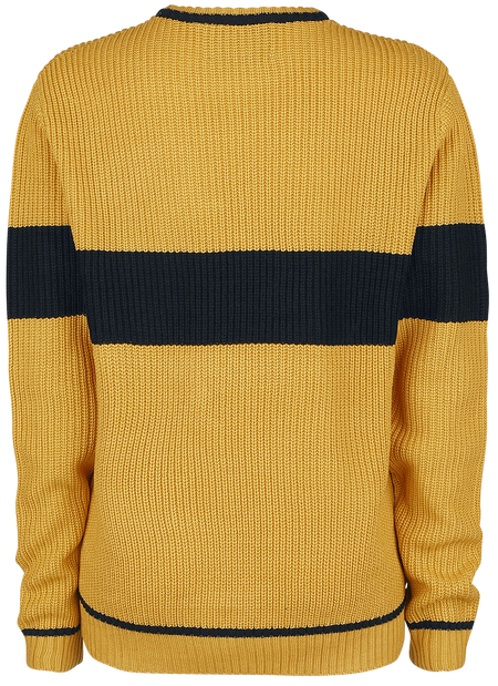 Pull tricoté  de Harry Potter - Poufsouffle - Quidditch - S à XL - pour Femme - jaune/noir - Harry Potter - View 2