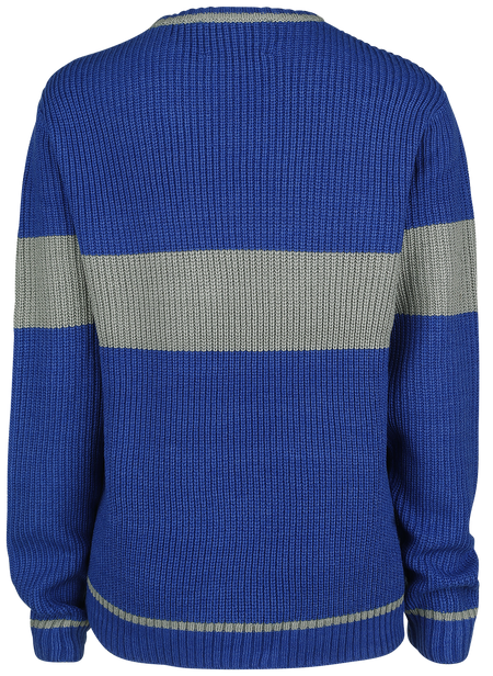 Pull tricoté  de Harry Potter - Serdaigle - Quidditch - S à XL - pour Femme - bleu/gris - Harry Potter - View 2