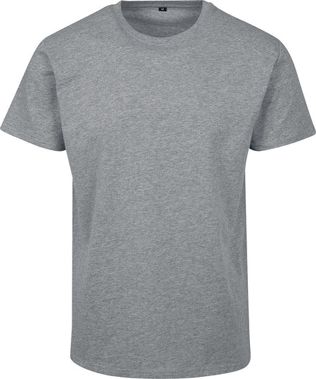 T-Shirt Manches courtes  de Build Your Brand - T-shirt Basic - S à XXL - pour Homme - gris chiné - Build Your Brand
