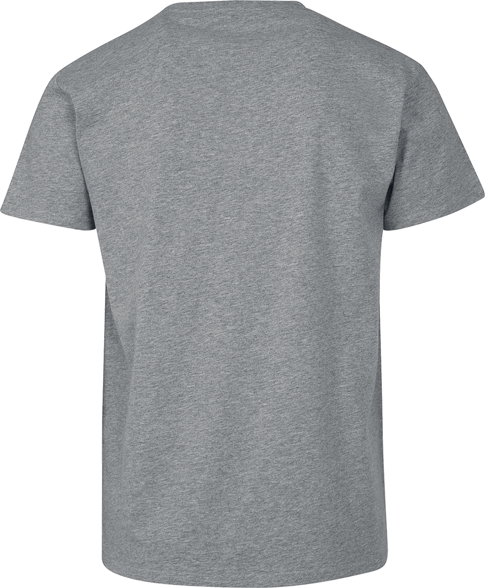 T-Shirt Manches courtes  de Build Your Brand - T-shirt Basic - S à XXL - pour Homme - gris chiné - Build Your Brand - View 2