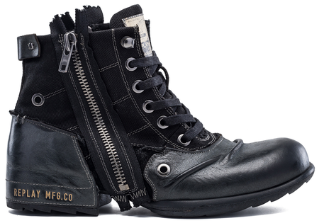 Bottes  de Replay Footwear - Clutch - EU41 à EU46 - pour Homme - noir - Replay Footwear - View 2