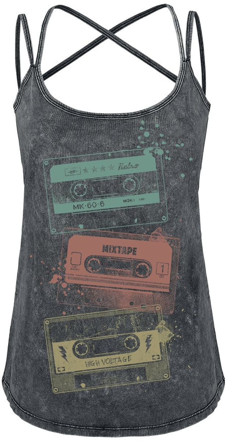 Top  de RED by EMP - Do What You Want - S à XXL - pour Femme - gris - RED by EMP