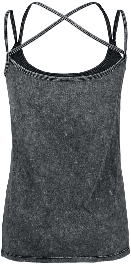 Top  de RED by EMP - Do What You Want - S à XXL - pour Femme - gris - RED by EMP - View 2