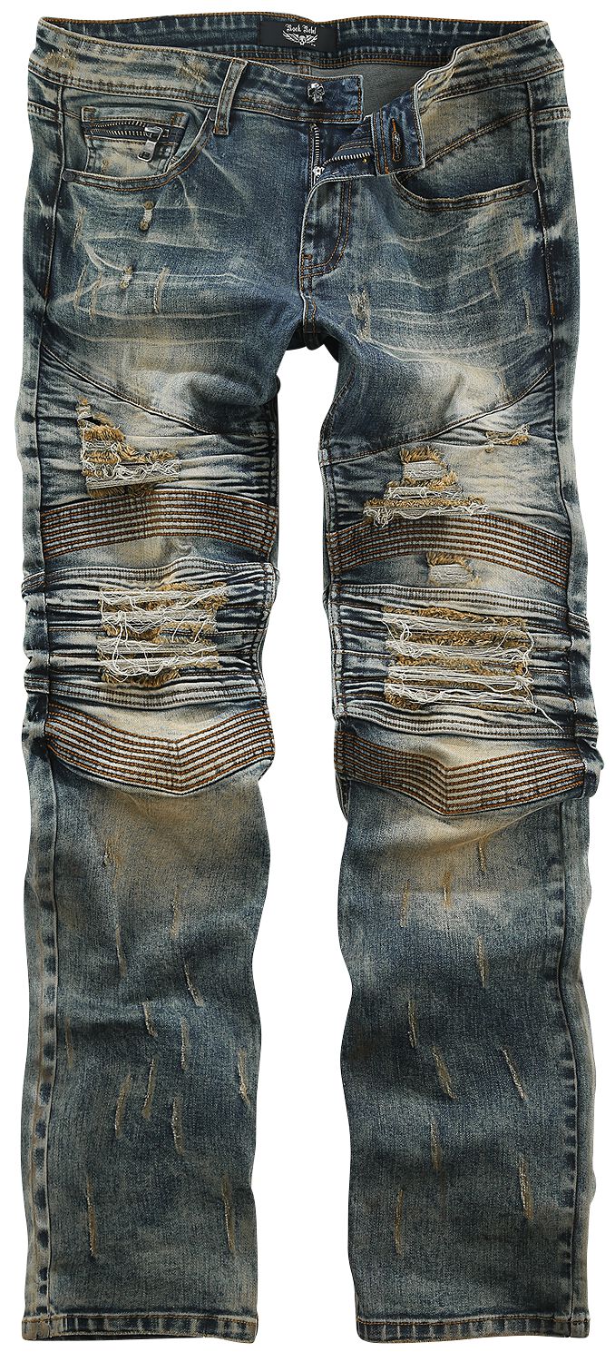 Jean  de Rock Rebel by EMP - Pete - W30L32 à W34L34 - pour Homme - bleu - Rock Rebel by EMP