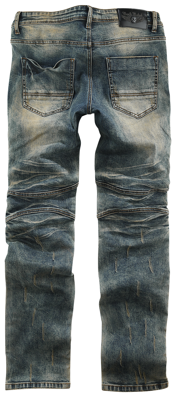 Jean  de Rock Rebel by EMP - Pete - W30L32 à W34L34 - pour Homme - bleu - Rock Rebel by EMP - View 2