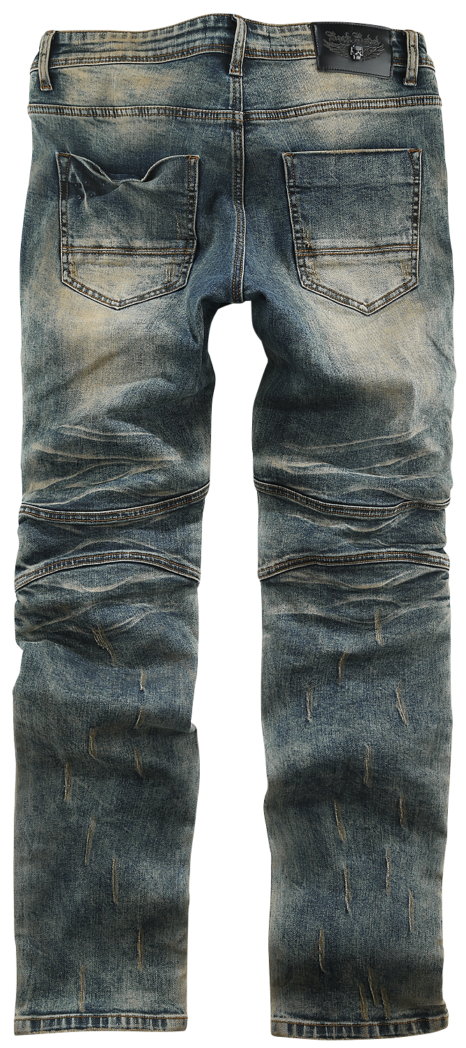 Jean  de Rock Rebel by EMP - Pete - W30L32 à W34L34 - pour Homme - bleu - Rock Rebel by EMP - View 2