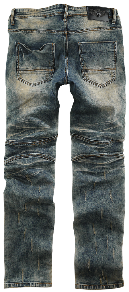 Jean  de Rock Rebel by EMP - Pete - W30L32 à W34L34 - pour Homme - bleu - Rock Rebel by EMP - View 2
