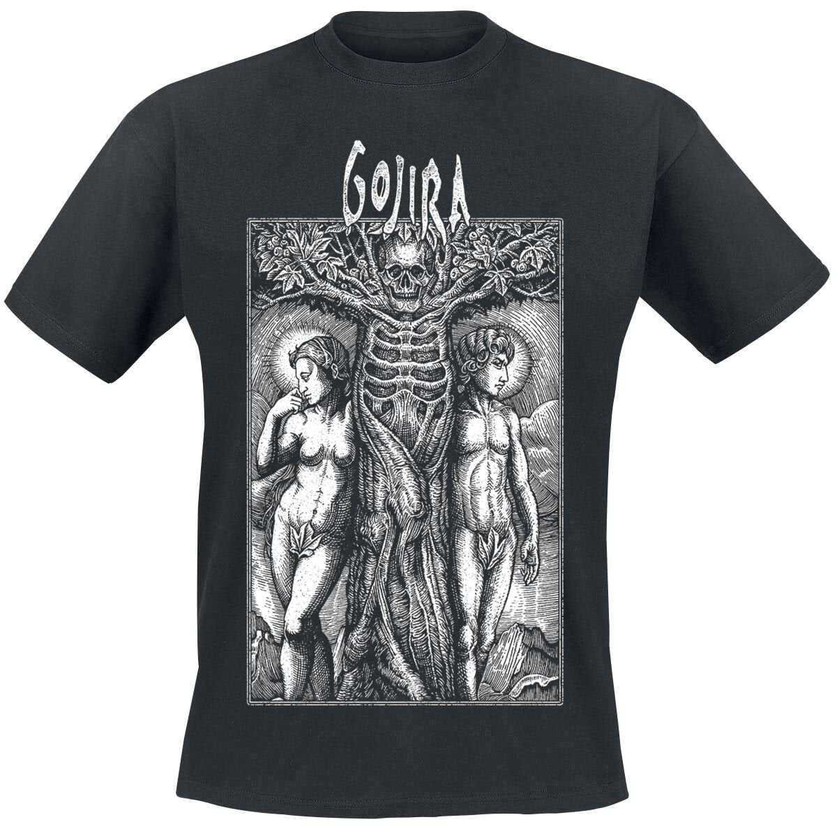T-Shirt Manches courtes  de Gojira - S à XXL - pour Homme - noir - Gojira