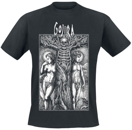 T-Shirt Manches courtes  de Gojira - S à XXL - pour Homme - noir - Gojira