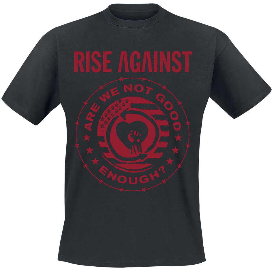 T-Shirt Manches courtes  de Rise Against - Good Enough - M à XXL - pour Homme - noir - Rise Against