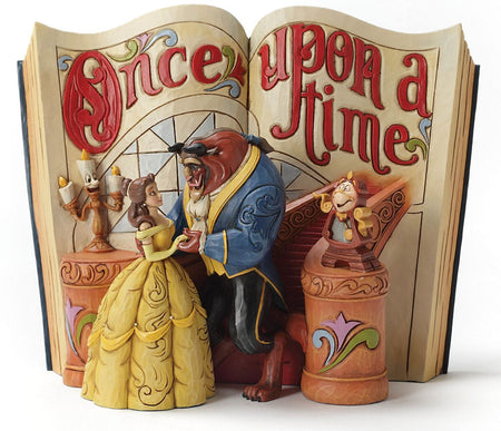 Statuette Disney de La Belle Et La Bête - Love Endures (Statuette Storybook La Belle Et La Bête) - pour Indifférent - multicolore - La Belle Et La Bête